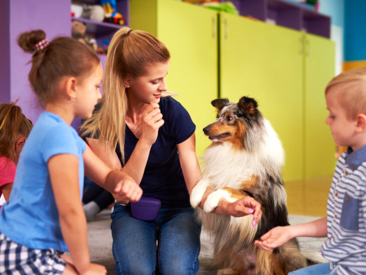 Dogoterapia - edukacja i terapia z udziałem psów