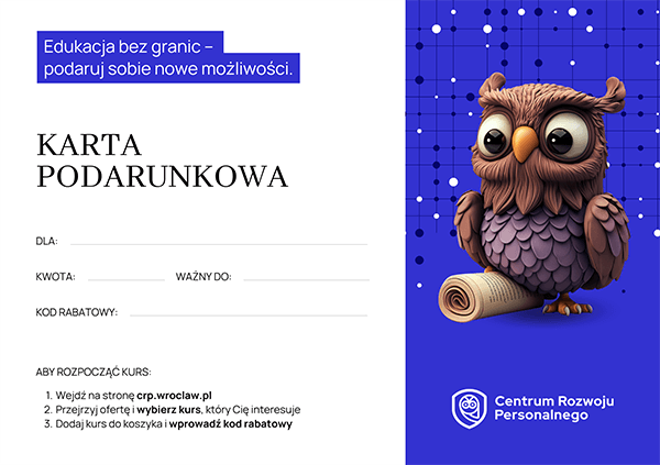 Karta podarunkowa dla nauczyciela - wyraź swoją wdzięczność!